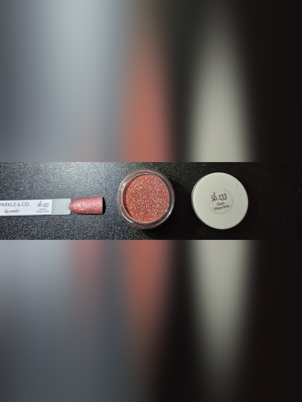 Sparkle & Co. Sb.133 "Glam Vibes Only" Dip Powder - Mini Size